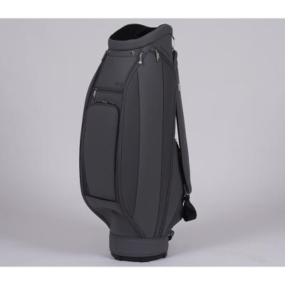 China PU Outdoor Activities Stand Carry Golf High Quality Custom Gray Cool Golf Bag for sale