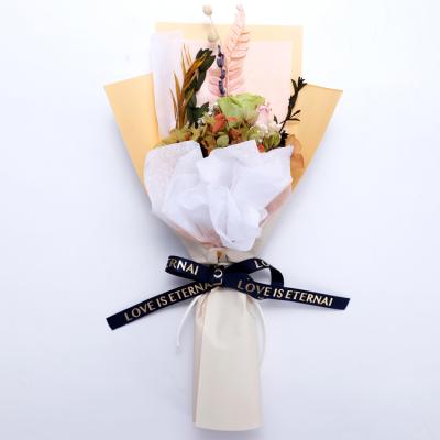 China Wholesale Preserved Dry Flower Bouquet Decoration Flower Eternal Bouquet Of Flowers And Plants For Gift for sale