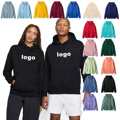 China Anti-pilling high quality casual hooded mans hoodie essential letter logo double line chest style sweater men loose hoodies for sale