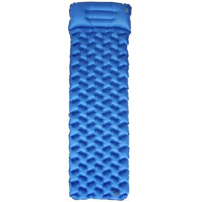 China ultralight & Compact Portable High Quality Durable Protection Air Camping Mat With Pillow TPU Ultralight Air Mattress Outdoor Camping Inflatable Mat for sale