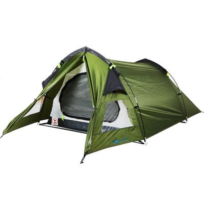 China front entrance & High End Outdoor PVC Window Camping Tents New Couples Tent 2 Person Hiking Tent for sale