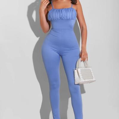 China 2022 QUICK DRY Women's Overalls Sexy Jumpsuits Playsuits Color for sale