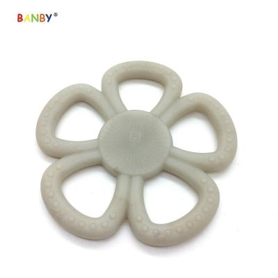 China Eco-Friendly Teething Ring Massaging Corn Teether Silicone Natural Rubber Calms Babies Wound Sticks Infant Front & Back Teething Relief for sale