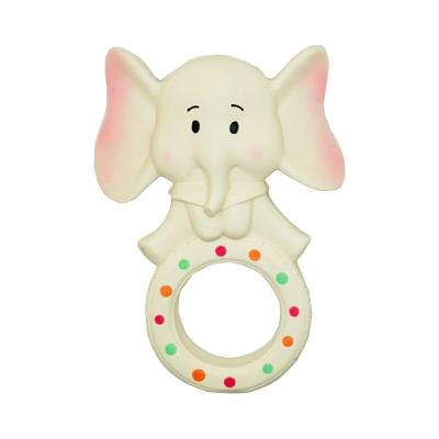 China Safety/Soft Chew Toy Washable/Durable Natural Rubber Teether for Infants 0-6month for sale