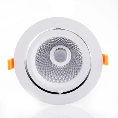 China Downlights 15W Rotating Trunk Light 15degree Led Downlight Gimble Spotlight for sale