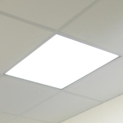 China Ultra Thin Large Desk 36W 48W 54W 72W 600x600 Frameless Led Commercial Panel Light for sale