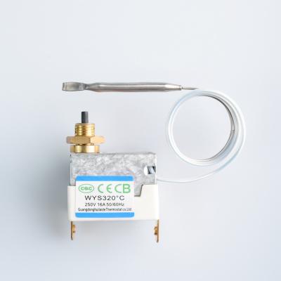 China Commercial Refrigerator Thermostat Capillary Thermostat Freezer Temperature Controller for Oven for sale