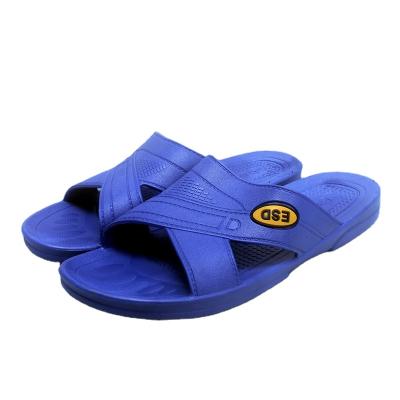 China Esd Anti-Static Slippers PU Outsole Two Hole Anti-Static Unisex Anti-Static Shoes Anti-Static Slippers Shoe for sale