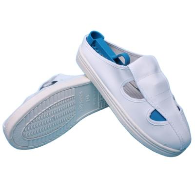 China Anti-Static Anti-Static Slippers PVC White Sole Man Women Work For Cleanroom Shoe Cleanroom ESD Anti-Static Lab Shoes for sale