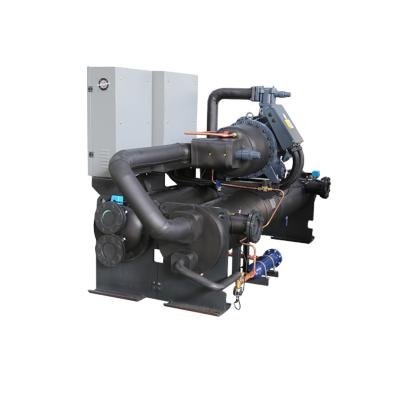 China Modern Central Air Conditioners Industrial Water Cooled Screw Chiller for sale