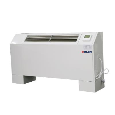 China Hotels European Style Fan Coil Unit For Air Conditioners Standing Type Fan Floor Coil for sale