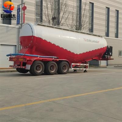 China Truck Trailer JT Brand Pneumatic Powder Cement Tank Trailers Dry Bulk Semi Trailer for sale