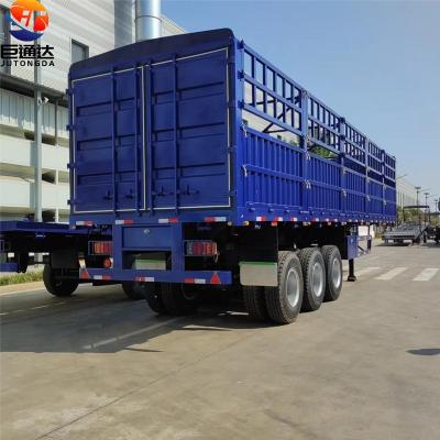 China Truck Trailer JT Brand Price 3 Axles Barrier Good Price 3 Axles Barrier Semitrailer Cargo Transport Semitrailer for sale