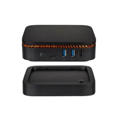 China OEM ODM AK1 mini pc download user manual for smart tv box tv box os win10 with j3455 4g 32g mini pc box for sale