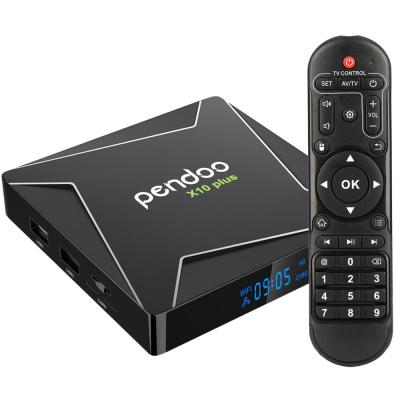 China OEM/ODM Set Top Box Android 8.1 Pendoo X10 Plus Amlogic S905X2 4K Smart Box 4GB DDR4 RAM 32g ROM Kd 18.0 TV 10 Plus for sale