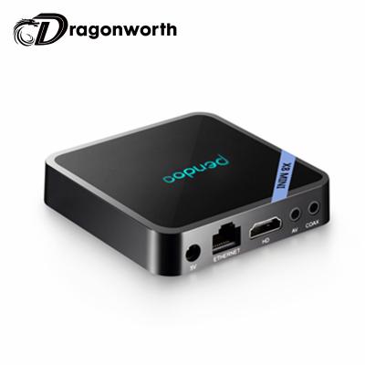 China [Amlogic S905W] Android 9.0.2 Pendoo x8 smart tv box mini s905w ddr3 1gb rom radio and tv broadcasts equipment tv box other for sale