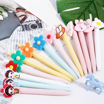 China Elegant color glitter gel pen school stationery list of normal stationery wholesale creative products for sale