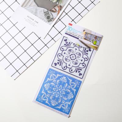 China Wholesale ceramic sticker factory wall tile office 3D sticker kitchen decoration home gel sticker for sale