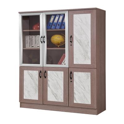 China 2020 Modern Office Furniture Commercial Walnut Metal Office Furniture Hot Sell Glass Solid Wood File Cabinet for sale