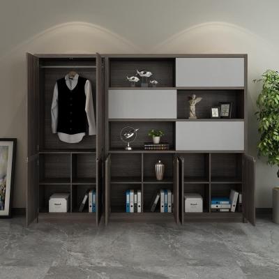 China Modern Office Shelves Furniture Office Desk Storage File Cabinet Book Cabinet Wooden Bookcase for sale