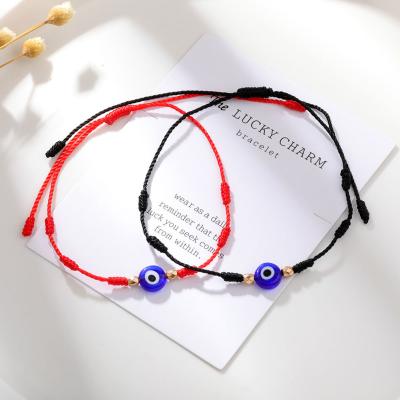 China 2021 FASHIONABLE Hot Selling Tasty Unique Evil Eye Unique Bracelets Zesen Devil Eye Bracelet Men And Women for sale