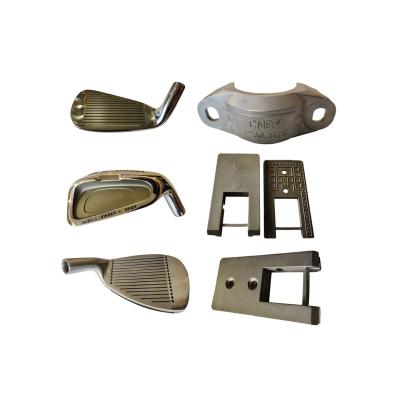 China Custom Logo Brand New Carbon Steel OEM High Quality Accept Heads Golf Iron Head Investment Casting for sale