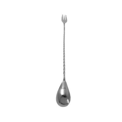 China Sustainable Multifunctional Bar Tools Stainless Steel Bar Mixing Spoon for sale