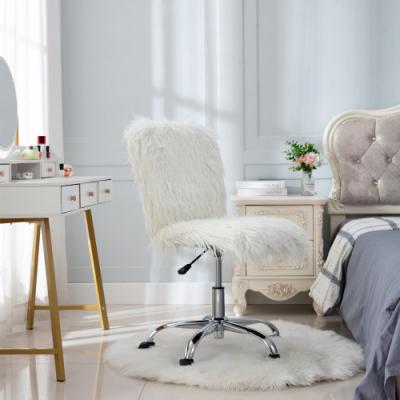 China (Size)Adjustable free shipping to USA for a white drop shipping agency furniture plush fashion home office chair for sale