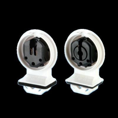 China Surface Mounted/Recessed Lamp Sockets HENGDA TOP TUV Approved Waterproof PBT PC Body G13 Lamp Holder For LED Tube for sale