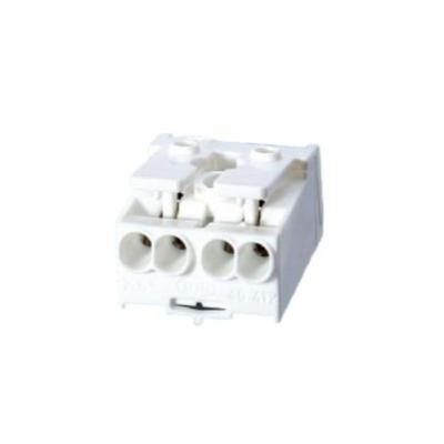 China HENGDA TOP Push Terminals 3 Releasable Posts Terminal Blocks For Cable Quick Release Connector 11 - A.W.G. 20 for sale