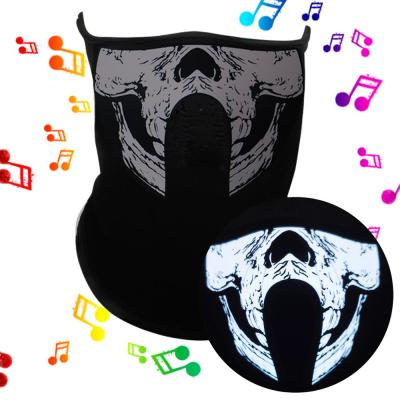 China Eco-friendly Hot Selling High Brightness Led Mask Healthy Activated Mini Party Mask Masquerade elmaskled for sale