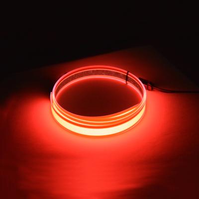 China DC3V AA battery 100cm floor tron ​​el light strip cuttable EL strip for sale