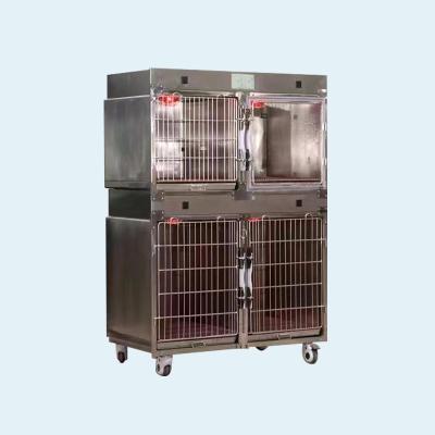 China Animal Cage Banks Veterinary Modular Stainless Steel Cage Banks for sale