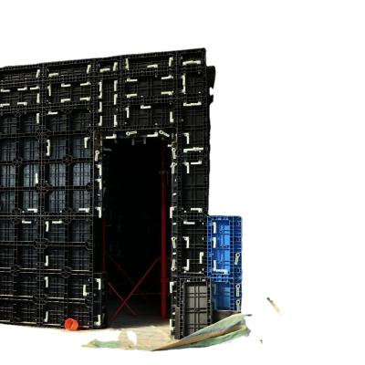 China 100% recyclable plastic formwork reusable building mold for sale