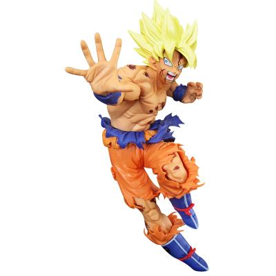 China PVC anime saint seiya son goku statue dragonball z handmade cut out super action numbers for sale