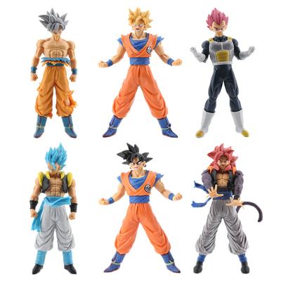 China Anime Non-Toxic/Collectable/High Quality 6pcs/set Dragon Super Saiyan Vol .6 Anime Figure Ball PVC Model Toy for sale