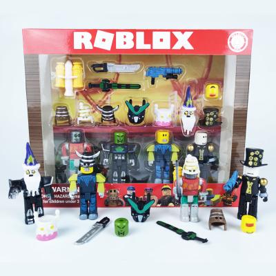 China New Next World of Toy Building Blocks Plastic Virtual of PVC Roblox Zombie Attack Action Number for sale