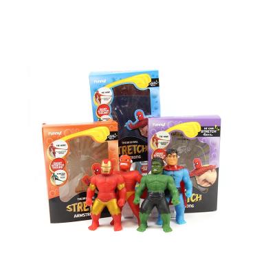 China TOY Children Squeeze Toy Goo MODEL Jit Zu Amazon Hot 4 styles marvel action numbers relieve stress for sale