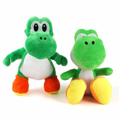 China Wholesale 2 Supermario Yoshi Green Dragon Sitting Plush Standing Doll Gold Stuffed & Plush Toy Animal for sale