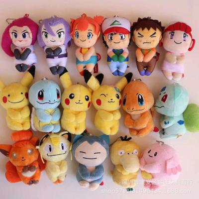 China Anime Pokemon Pikachu Charmander Psyduck Squirtle Jigglypuff Bulbasaur Bulbasaur Plush Toy 17 Styles Figure Toys Kawaii Kids Gift Model for sale