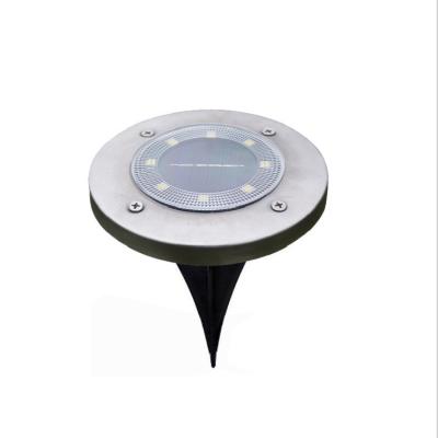 China New Updated Solar LANDSCAPE Disc Light 8LED for sale