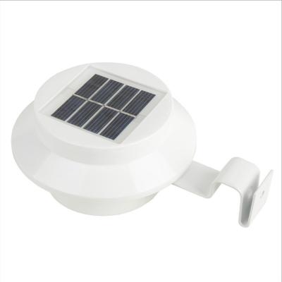 China Solar Garden LED Gutter Light Garden Fence Post Light for sale