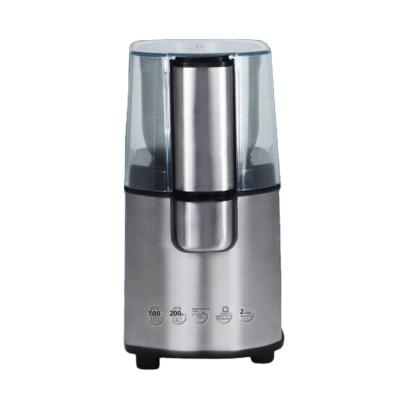 China Household Stainless Steel Electric Cleanable Portable Coffee Bean Grinder Machine for sale