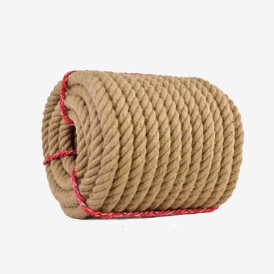 China Natural Eco-friendly Soft Durable Jute Twine Hemp Rope for Wrapping and Crafts Decoration Handmade Twist Jute Ribbon Rope 1M for sale