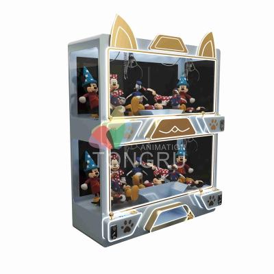 China Whole Coin Operated Mini Claw Claw Game Machine Playground Design TONGRU Toy Gifts Vending Machine for sale