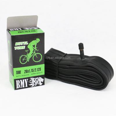 China 700X23/25C Bike Natural Rubber Inner Tube 12-20inches Size With AV Valve à venda