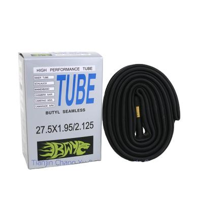 China Bicycle Natural Rubber Inner Tube 22-28inches Size With Schrader Vavle for sale