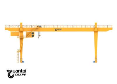 China Safety Double Girder Gantry Crane , Double Hoist Overhead Crane 0.5 - 500 Ton for sale