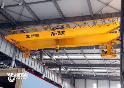 China Safety 25 Ton Overhead Crane Compact Structure With Electric Hoist Trolley for sale