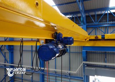 China 3 Phase Single Girder Overhead Crane Strong Rigidity For Machinery Fabrication for sale